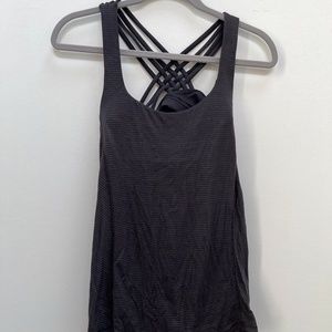 LULULEMON Wild Tank BLACK size 4